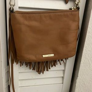 Rebecca minkoff purse with fringe